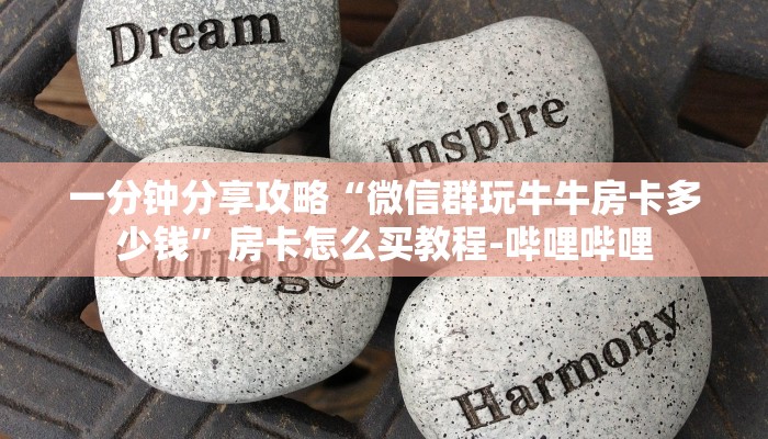 一分钟分享攻略“微信群玩牛牛房卡多少钱”房卡怎么买教程-哔哩哔哩