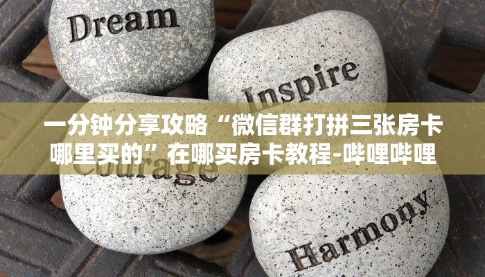 一分钟分享攻略“微信群打拼三张房卡哪里买的”在哪买房卡教程-哔哩哔哩