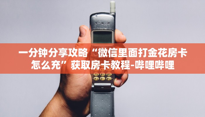 一分钟分享攻略“微信里面打金花房卡怎么充”获取房卡教程-哔哩哔哩