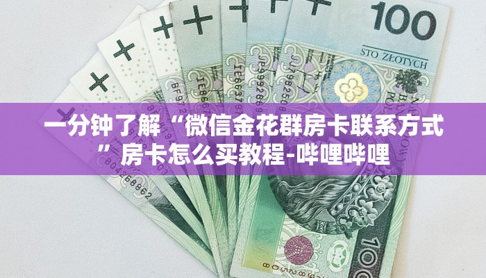 一分钟了解“微信金花群房卡联系方式”房卡怎么买教程-哔哩哔哩